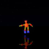 Mi Proyecto del curso: Rigging de personaje sin coser . Een project van 3D-animatie van marcohernandezlop23 - 12.01.2021