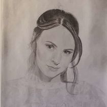 My project in Realistic Portrait with Graphite Pencil course. Realistic Drawing project by woscarw - 12.20.2020