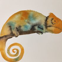 My project in Experimental Watercolor Techniques for Beginners course. Watercolor Painting project by silvia_martelli_pro - 12.21.2020
