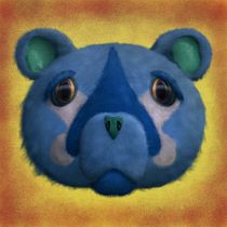 My project in Digital Illustration with Procreate course: Fuzzy bear. Digital Illustration project by domilucide - 12.21.2020