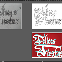 Lettering Navideño. Lettering project by Fernando Urióstegui - 12.21.2020
