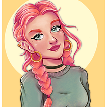 Mi Proyecto del curso: Retrato de personajes femeninos con Procreate. Traditional illustration project by Paulina Quintana - 12.21.2020