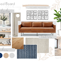 calm & cozy | Color applied to Interior Design course Ein Projekt aus dem Bereich Innendesign von Val Duncan - 23.04.2021