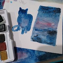 Meu projeto do curso: Técnicas modernas de aquarela. Un progetto di  di Ligia Hz - 22.12.2020