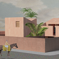 Mi Proyecto del curso: Representación gráfica de proyectos arquitectónicos. Un projet de Architecture, Collage, Design  , et Conception 3D de Mayra Alexandra Oliva Aguilar - 22.12.2020