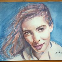 Mi Proyecto del curso: Retrato artístico en acuarela. Watercolor Painting project by gmorenonicolas_1 - 12.22.2020