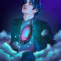 Mi Proyecto del curso: Retratos digitales de fantasía con Photoshop. Traditional illustration project by anagm9707 - 12.22.2020
