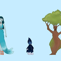Meu projeto do curso: Fábrica de personagens ilustrados. Character Design project by juliana_albuquerque - 12.22.2020