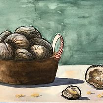 My project in Illustrating Nature: A Creative Exploration course. Watercolor Painting project by Janet Miller - 12.22.2020