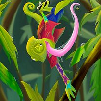 Mi Proyecto del curso: Pintura digital de personajes: ilustra con luz y color - Carmelo. Ilustração tradicional, Design de personagens, Ilustração digital, e Pintura digital projeto de Julian David G - 21.12.2020