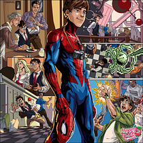 My project in The Superhero Comic: Narrative and Graphic Design course. Un projet de Animation 2D de Marcelo Medina - 13.01.2021