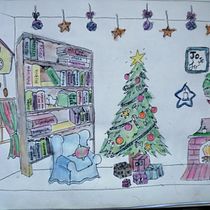 Mi Proyecto del curso: El arte del sketching: versión navidad Ein Projekt aus dem Bereich Zeichnung und Sketchbook von Eliza Salas - 23.12.2020
