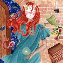 Mi Proyecto del curso: Técnicas de acuarela para ilustraciones de ensueño. Traditional illustration project by Mariangel Rojas - 12.24.2020