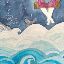 Mi Proyecto del curso: Técnicas de acuarela para ilustraciones de ensueño. Traditional illustration, and Watercolor Painting project by María Florencia Socías - 12.24.2020