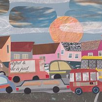 My project in Story Illustration with Paper course. Traditional illustration, Arts, Crafts, and Paper Craft project by Cécile Kranzer - 12.24.2020