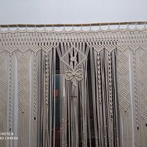 Hermosa Cortina macramé  Ein Projekt aus dem Bereich Erweiterungsentwicklung, H, werk, Innendesign, Dekoration von Innenräumen, Weben und Makramee von lorymillanm - 21.12.2020