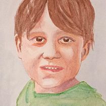 My project in Artistic Portrait with Watercolors course. Traditional illustration project by palezzatomarco - 12.24.2020