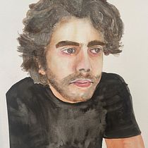 Mi Proyecto del curso: Retrato en acuarela a partir de una fotografía. Watercolor Painting project by Anabel Peña Egel - 12.25.2020