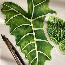 My project in Botanical Watercolor for Patterns course. Un progetto di Illustrazione botanica, Pattern design e Pittura ad acquerello di Andrea Snuggs - 26.12.2020