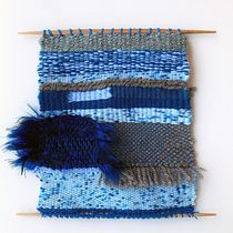 Mi Proyecto del curso: Introducción al tejido en telar de bastidor. Een project van Ontwerp van accessoires,  Interieurdecoratie, Textiel, Weven y Textielontwerp van Antonis Papatheodoulou - 26.12.2020
