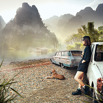 Meu projeto do curso: Matte Painting: criando mundo fotorrealistas. Photographic Composition, Concept Art, and Matte Painting project by Roger Costa - 12.26.2020