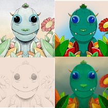 My project in Illustration Techniques and Styles with Procreate course. Projekt z dziedziny Concept art użytkownika Jose Pablo Gonzalez - 26.12.2020