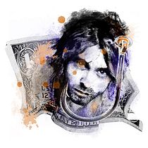 KURT COBAIN. Mi Proyecto del curso: Retrato ilustrado con Photoshop. Projekt z dziedziny Projektowanie graficzne użytkownika Lola Kabuki - 26.10.2018
