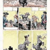 My project in Watercolor Coloring for Comics and Illustrations course. Traditional illustration, and Watercolor Painting project by Katerina Xerovasila - 12.26.2020