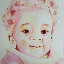 Mein Kursprojekt: Artistische Aquarellporträts. Watercolor Painting project by Anne Schwarz - 12.27.2020