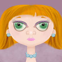 My project in Digital Illustration with Procreate course - Cheryl. Traditional illustration project by Emily Grace Goodrich - 12.27.2020