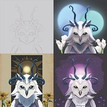 Mi Proyecto del curso: Técnicas y estilos de ilustración con Procreate. Projekt z dziedziny R, sunek c i frow użytkownika Martin Campuzano - 27.12.2020
