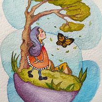 My project in Illustration Techniques with Watercolor and Gouache course. Traditional illustration, and Watercolor Painting project by adrijana_lucev - 12.27.2020