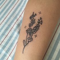 Mi proceso durante el curso. Tattoo Design project by Pamela Maldonado - 12.27.2020
