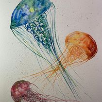 Mi Proyecto del curso: Técnicas modernas de acuarela. Un progetto di Creatività e Pittura ad acquerello di María Serrano - 27.12.2020