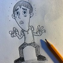 My project in Introduction to the Creation of Cartoon Style Characters course. Un projet de Conception de personnages, Carnet de croquis , et Réseaux sociaux de rxcraigh - 27.12.2020