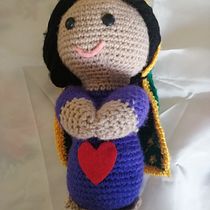 Mi Proyecto del curso: Amigurumi: Creación de una muñequita de la Virgen de Guadalupe. Fiber Arts project by lizet_leal - 12.28.2020