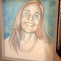 My project in Artistic Portrait with Watercolors course. Watercolor Painting project by diasllantonio - 12.29.2020