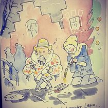 My project in Urban Sketching: Express Your World in a New Perspective course. Traditional illustration project by Jappie Sonnema - 12.28.2020