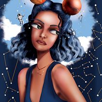 My project in Digital Fantasy Portraits with Photoshop course. Digital Illustration project by Eugenia Aksak - 12.28.2020