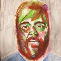 My project in Artistic Portrait with Watercolors course. Artistic Drawing project by paolo_r - 12.28.2020
