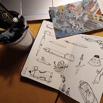 My project in The Art of Sketching: Transform Your Doodles into Art course Ein Projekt aus dem Bereich Traditionelle Illustration von Eli - 28.12.2020