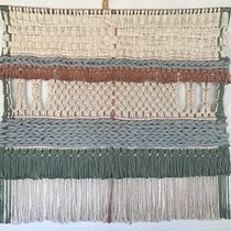 Mi Proyecto del curso: Introducción al macramé: creación de un tapiz decorativo Ein Projekt aus dem Bereich Makramee von MPaz Jiménez Díaz - 29.12.2020