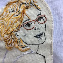 Mi Proyecto del curso: Creación de retratos bordados. Embroider project by Juliana MT - 12.29.2020