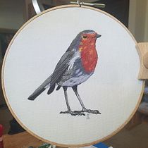 My project in Painting with Thread: Textile Illustration Techniques course. Embroider project by spdeatley - 04.15.2021