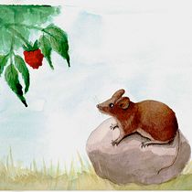 My project in Experimental Watercolor Techniques for Beginners course. Watercolor Painting project by caromarcotte - 01.07.2021