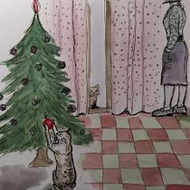 Mi Proyecto del curso: Relatos ilustrados: de la idea al papel. Traditional illustration project by Ros Portilla Bedia - 12.30.2020