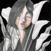 My project in Chiaroscuro Creative Portrait with Pencils course. Un projet de Illustration traditionnelle de Orie C - 29.12.2020