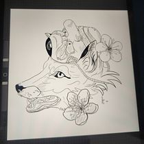 Mi Proyecto del curso: Tatuaje para principiantes. Fine Arts, Creativit, and Tattoo Design project by saracepedam - 12.29.2020