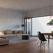 Mi Proyecto del curso: Visualización arquitectónica con V-Ray Next para SketchUp. Un proyecto de Arquitectura, Arquitectura interior, Arquitectura digital y Visualización arquitectónica de Jean Paul Salazar - 14.08.2022
