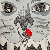 My project in Creative Drawing with Ink and Gouache course. Un projet de Peinture acr, lique, Illustration jeunesse, Peinture gouache, Illustration traditionnelle et Illustration à l'encre de Victoria D. - 29.12.2020